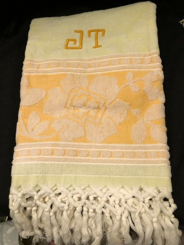 Ancienne serviette toilette - de,