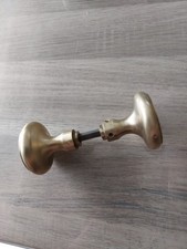 Anciennes Poignées  Rondes Plates Rare  Laiton Ou Bronze Carr ▨6X6mm vintage