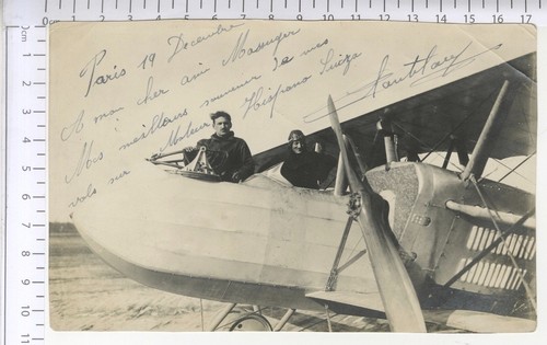 Photo ancienne dedicace - ancienne,