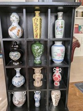 12 Mini Vases Médaillier Franklin