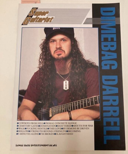 Dimebag darrell pantera super - pantera,