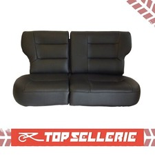 Sellerie Banquette cuir noir