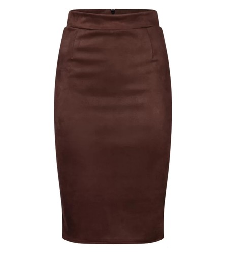 Nouveau jupe crayon suède - nouveau, en