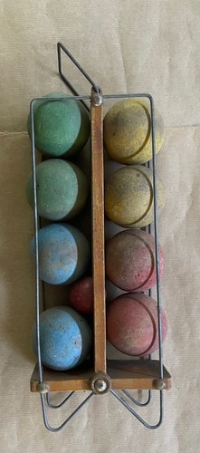 Vintage jeu petanque - jeu, de