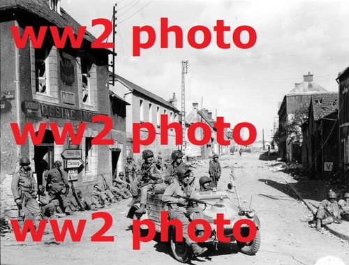 Ww2 photo 101st carentan - us,