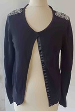 gilet noir avec strass :: camaieu :: taille 38
