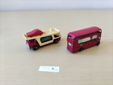 LESNEY, ROUTE MASTER + LESNEY CAR TRANSPORTER INCOMPLET