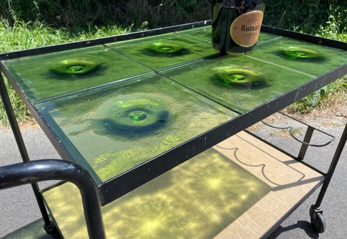 Desserte table roulante bar - table,
