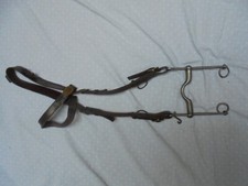 montant de bride de cheval de cavalerie  francaise de 1 guerre