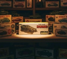 🔴 Premium – Boîte Solido 241 half-track Hanomag – Reproduction Non Officiel 