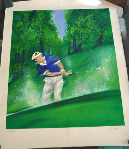 Affiche golf victor spahn - victor,