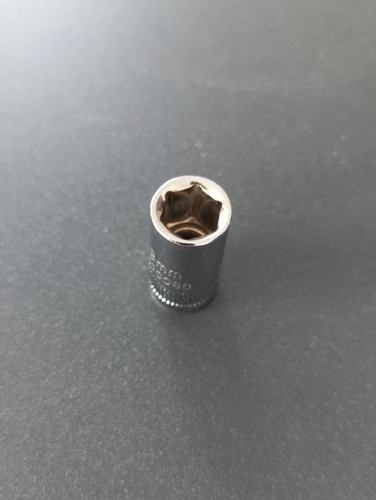 Douille pans métrique - 6, 1/4"