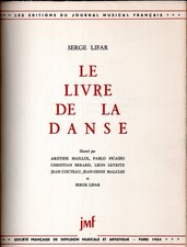 Le livre de la danse. LIFAR (Serge).