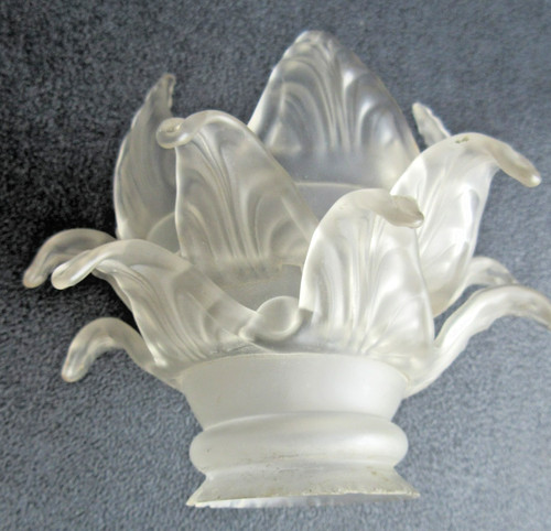 Ancienne tulipe lampe en - de,