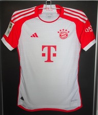 Maillot porté préparé match foot ligue coupe france Bayern Munich Adidas Germany