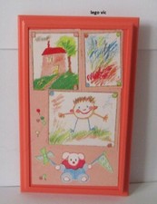 Lego 6953pb08 Wall Salmon Paroi Mur Saumon + stickers du Scala 3241 MOC