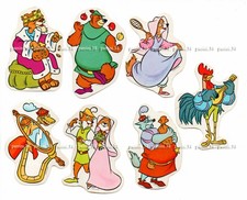 7 Vignettes "ROBIN DES BOIS"