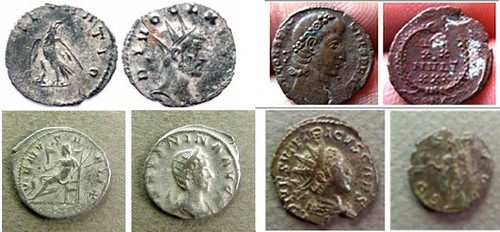 Lot pièces antiques - de,