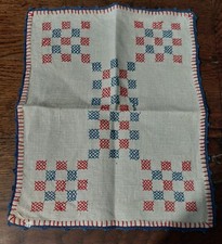 Napperon ancien point de croix