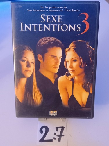 Sexe intentions dvd - sexe,