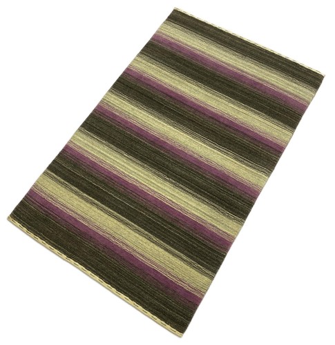 Tapis gabbeh rose noir - noir, beige