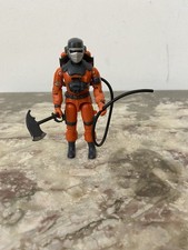 GI JOE GIJOE VINTAGE HASBRO 1985 BARBECUE POMPIER V1 QUASI COMPLET BON ÉTAT !