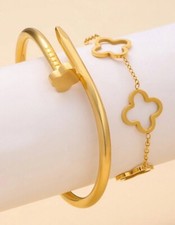 2x Bracelet Acier Inoxydable