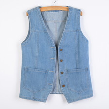 Jean Femmes Gilet Veste Haut
