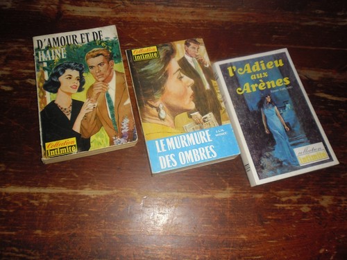 Voir lot 3 anciens - lot, romans