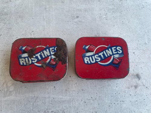Anciennes boites rustines - boites,