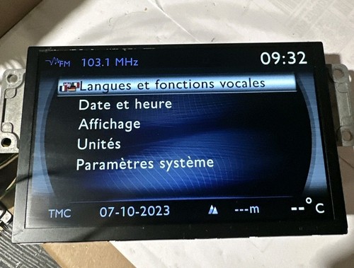 Ecran gps citroen - ecran, c5
