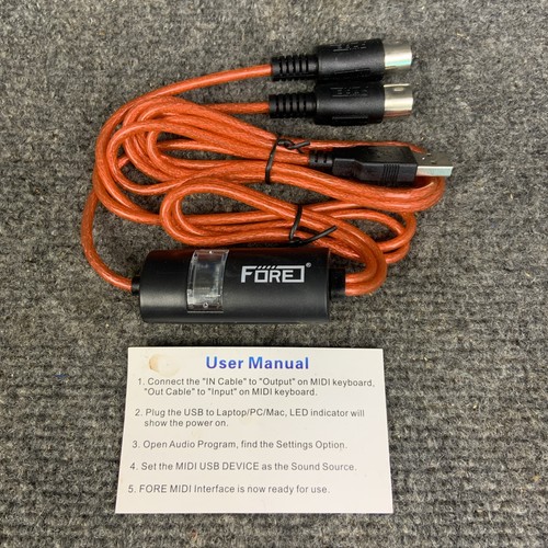 Midi usb interface cable - midi,