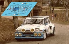 Autocollants Renault 5 Maxi