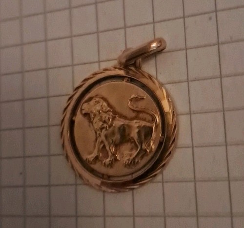 Bijoux médaille lion - médaille, signe