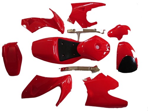 Set carénage complet rouge - de,