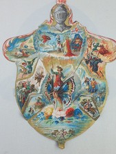 RARE et Originale Invitation au bal de Mardi Gras , Krewe of Proteus 1888
