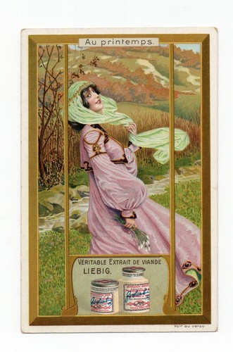 Chromo liebig art nouveau - liebig, .