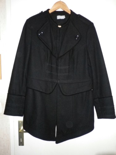 Veste redingote laine - veste, 65%