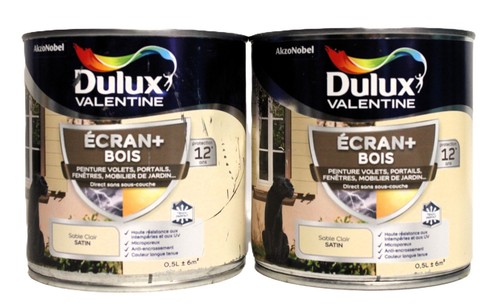 Lot peinture bois dulux - bois,