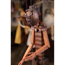 Marionnette Pinocchio - Poupée originale artisanale