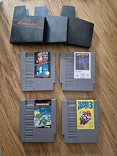 Lot de 4 Jeu nintendo NES -