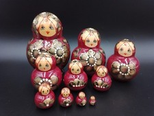 Série de 10 Matriochkas