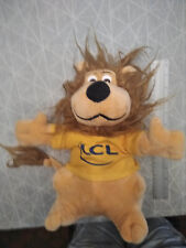 Mascotte tour de FRANCE - CYCLISME - LION crédit lyonnais maillot jaune  - 35 cm