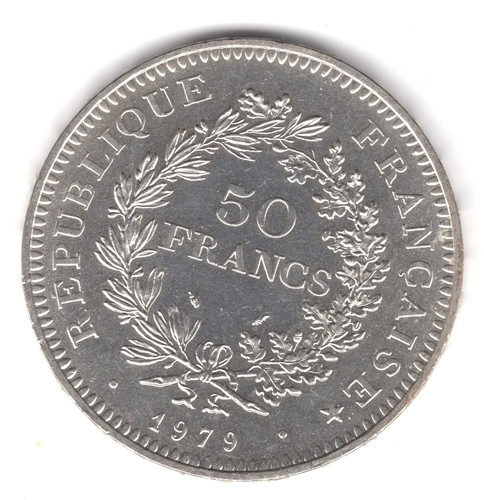 Francs hercule 1979 en - francs,