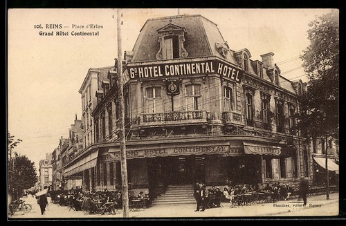 Cpa reims place erlon - cpa,