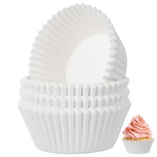  100 Pcs Cupcake Tasses De Cuisson Caissettes En Papier Pour Cupcakes Moules À
