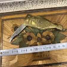 Ancien Couteau De Poche Pliant