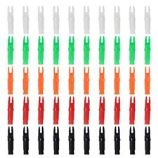 Accessoires cames flèches de tir à l'arc 50 pièces rouge/noir/blanc/vert/oran