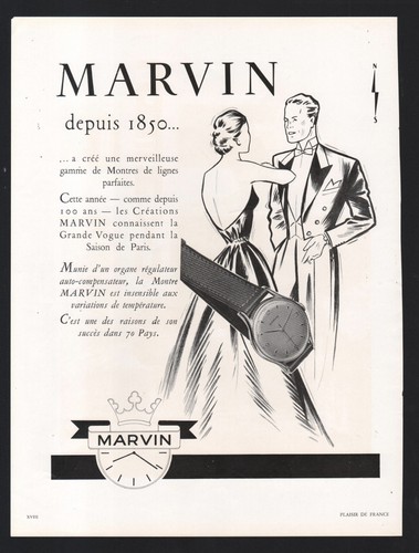 Publicite 1950 montre - publicite,