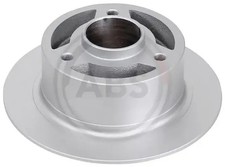 2x Disque de frein plein 18825 A.B.S. pour RENAULT TWIZY